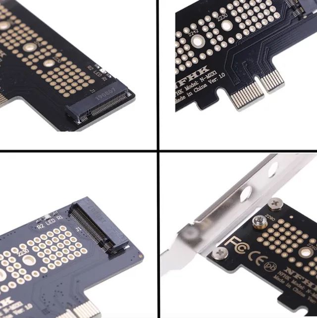 Adaptador Ssd M2 Pcie X4 M.2 Nvme Placa Conversor Express - Foto 5