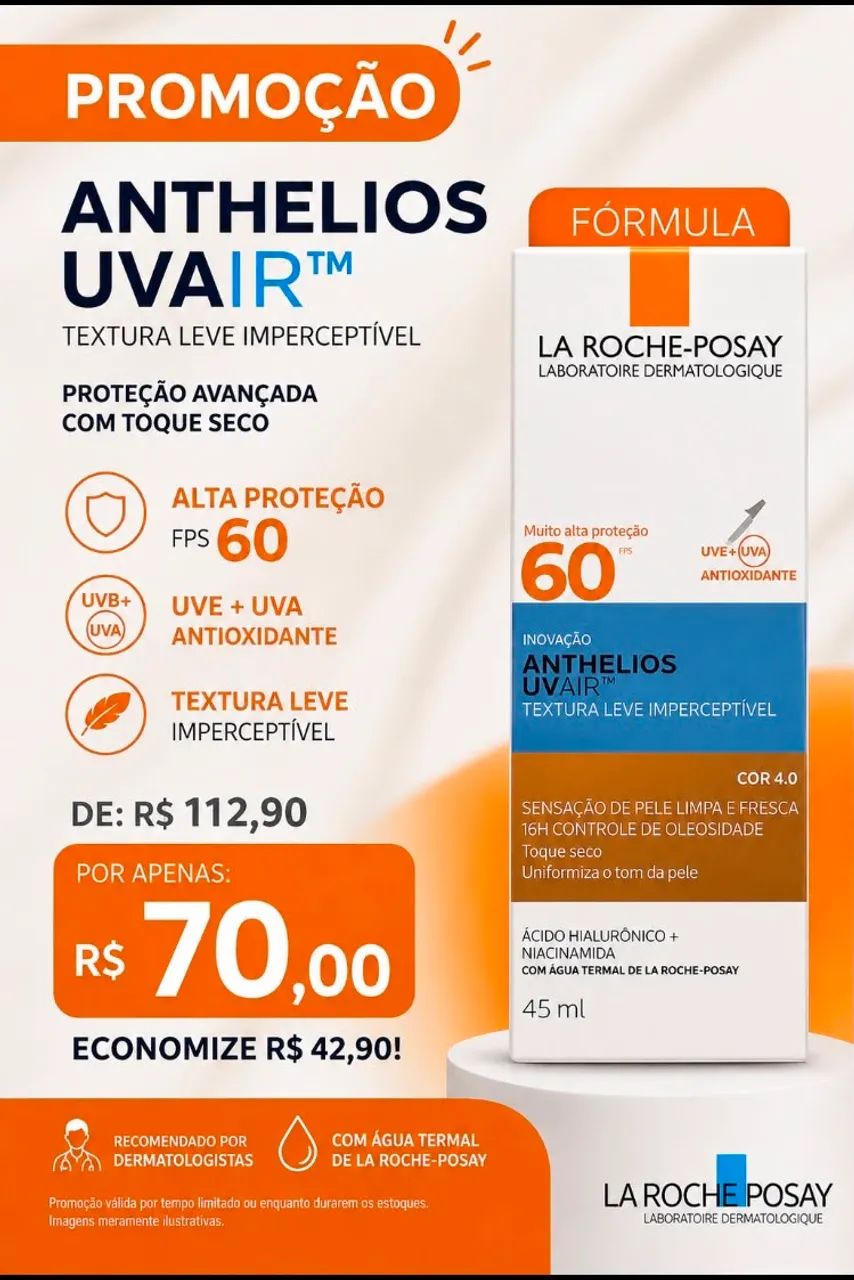 Vendo protetor solar facial