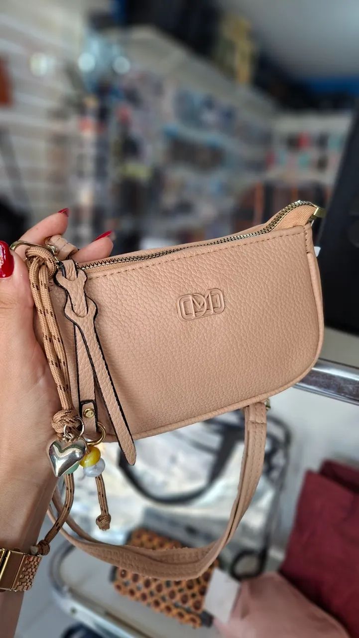 Bolsa feminina pequena (cabe celular) - Foto 2