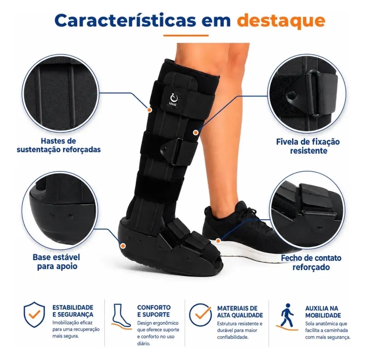 Bota Imobilizadora - Foto 2