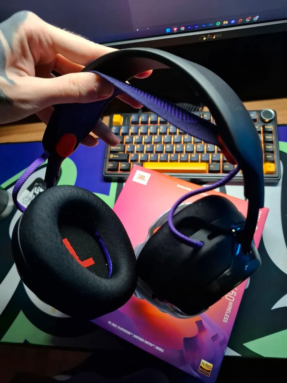 Fone de Ouvido JBL Quantum 650 - Foto 5