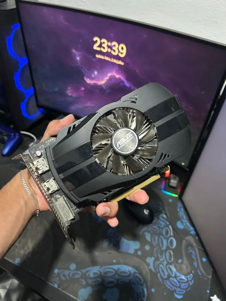 Placa de video gtx 1050 2gb Asus