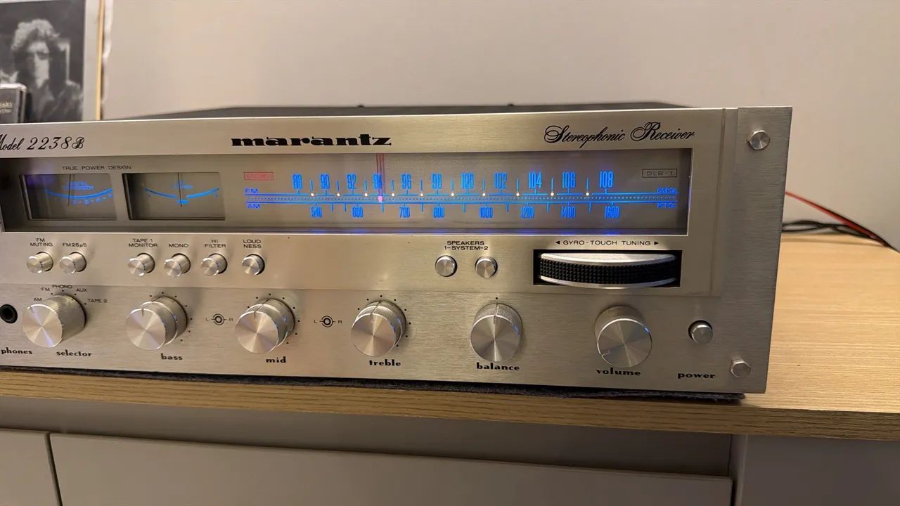 Receiver Marantz 2238b revisado e 100% funcionando  - Foto 3