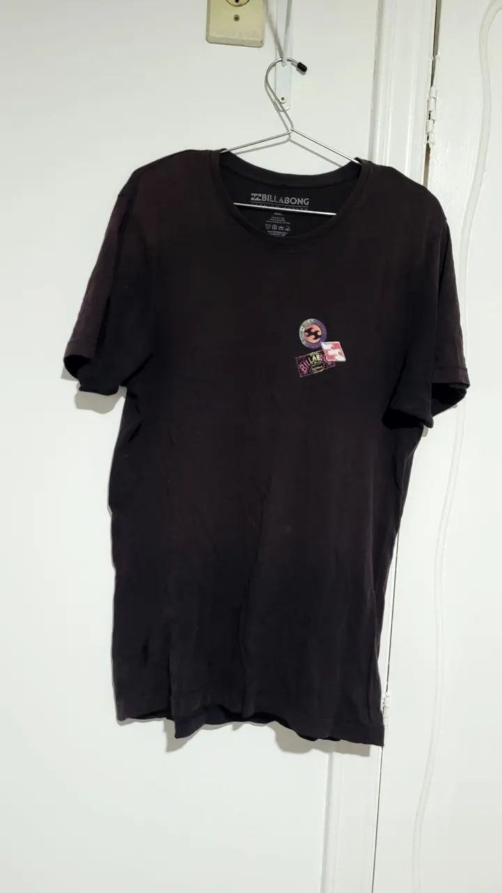 Camisa Billabong m preta 