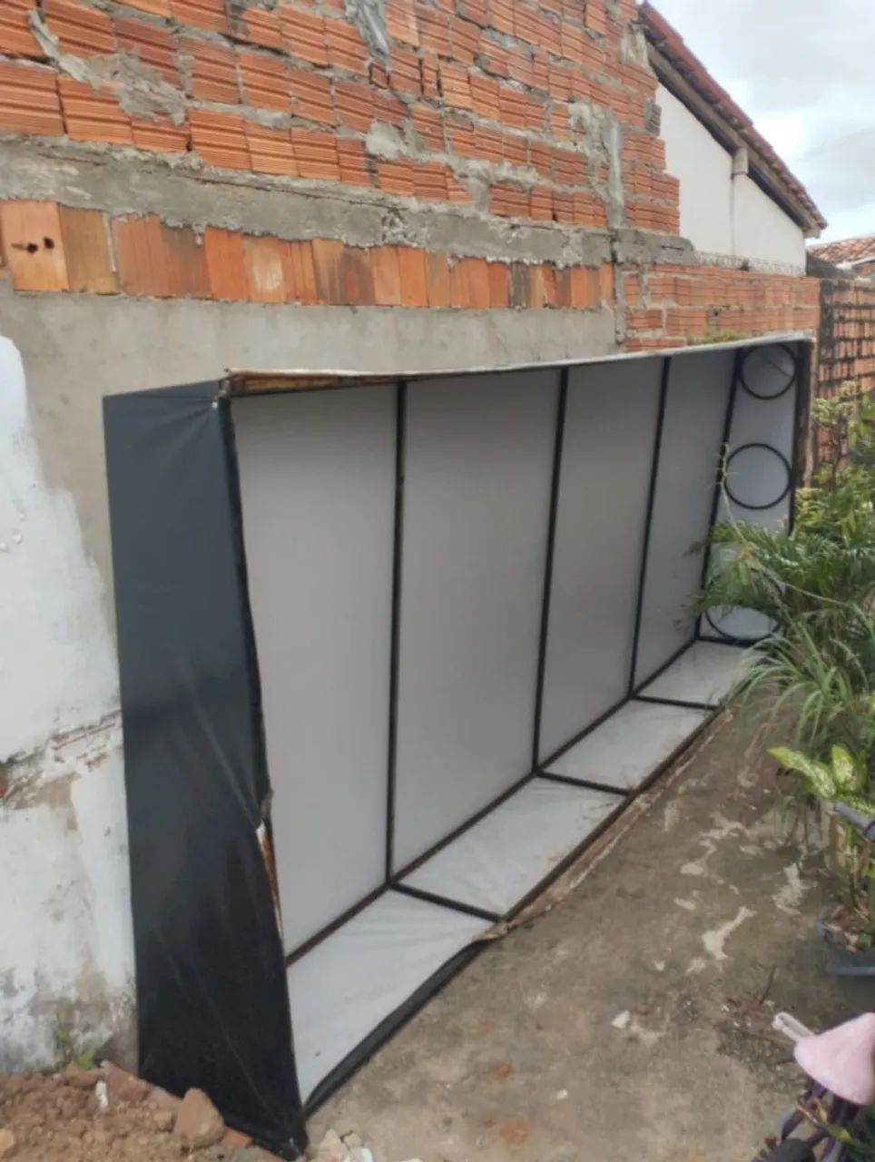 Toldo de ferro