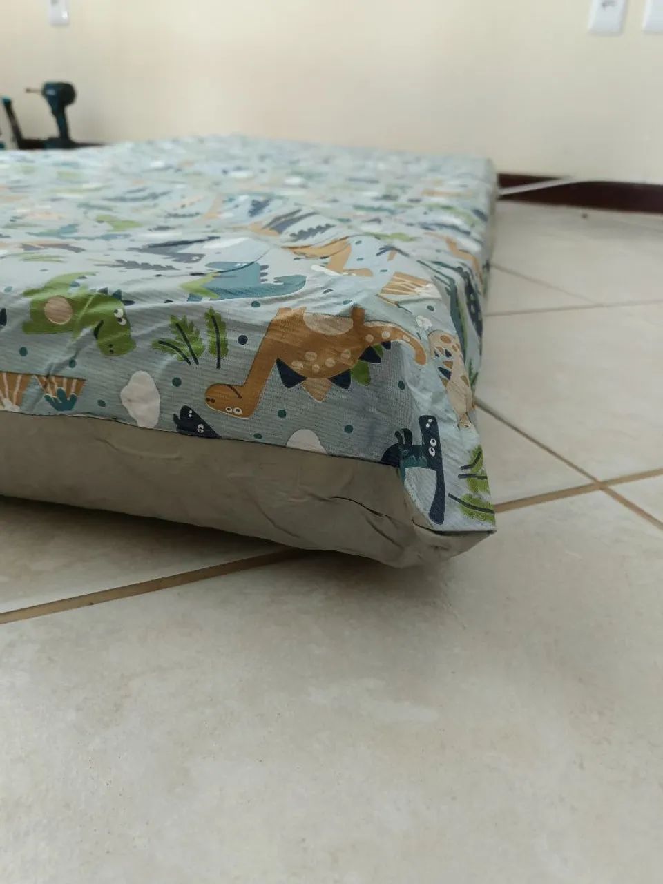 Colchão Infantil com capa impermeável 