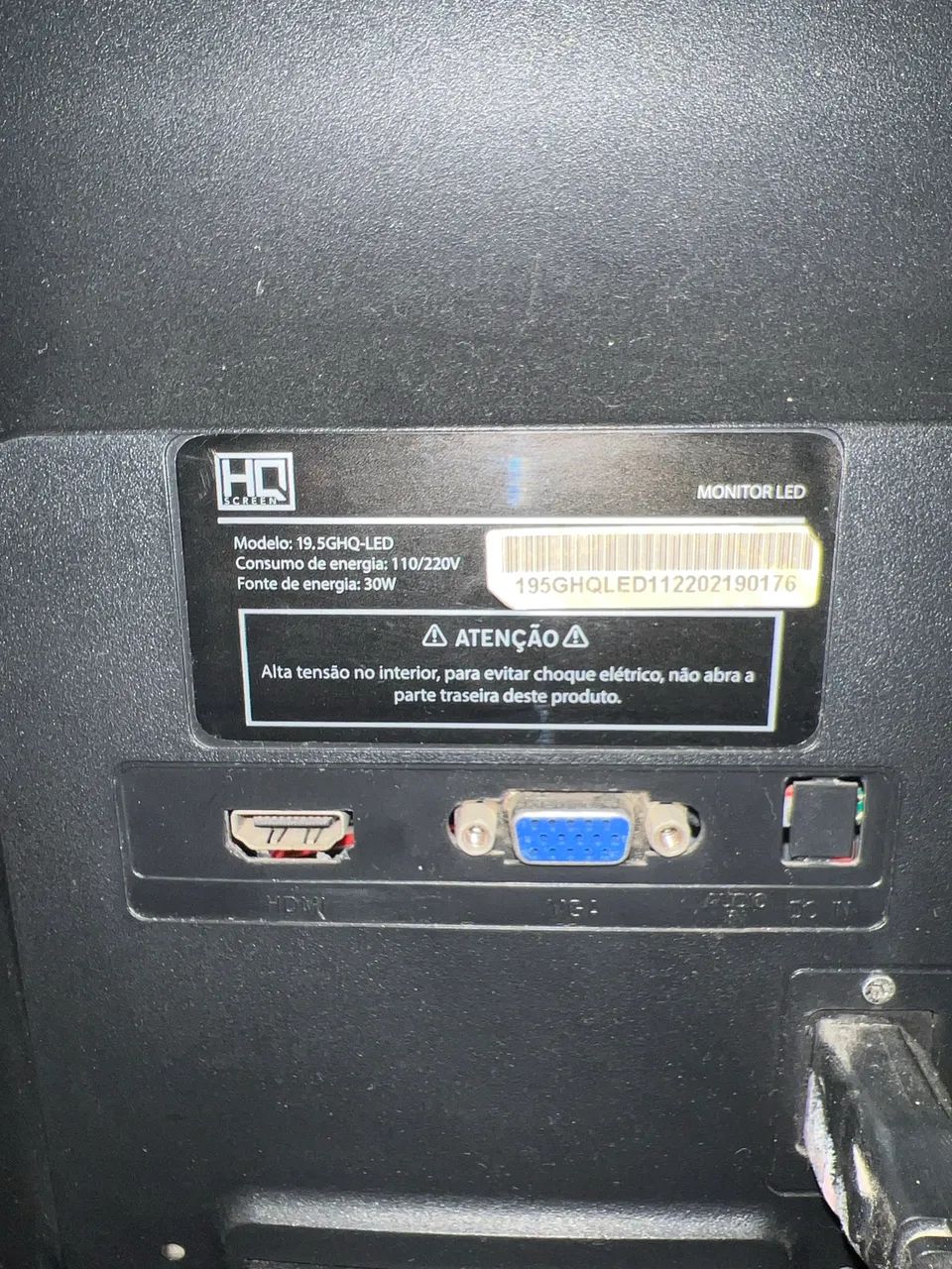 MONITOR HQ 19 POLEGADAS HD - Foto 3