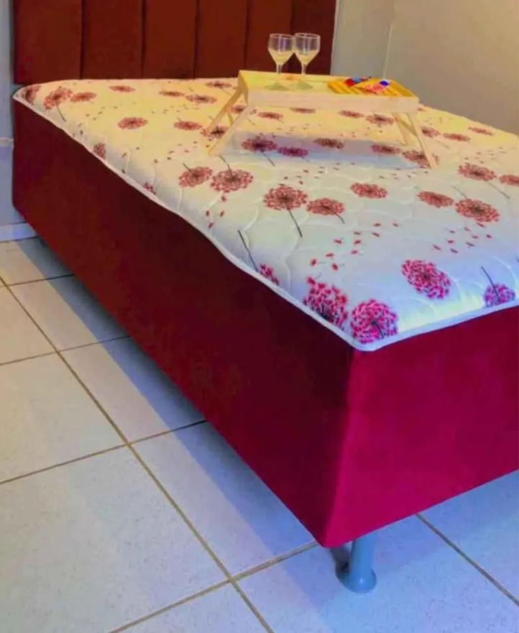 CAMAS DE CASAL ACOLCHOADAS DIRETAMENTE DA FÁBRICA  - Foto 4