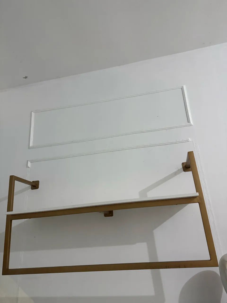 Prateleira de ferro com mdf  - Foto 3