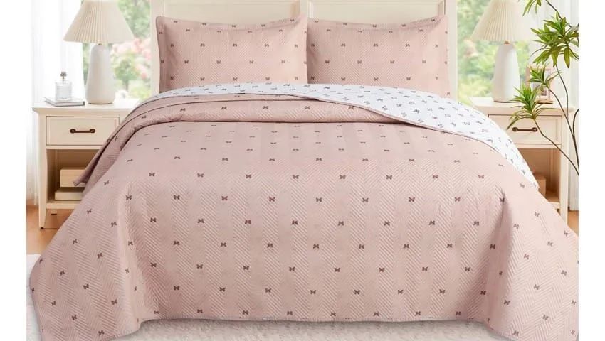 Colcha de cama Borboleta