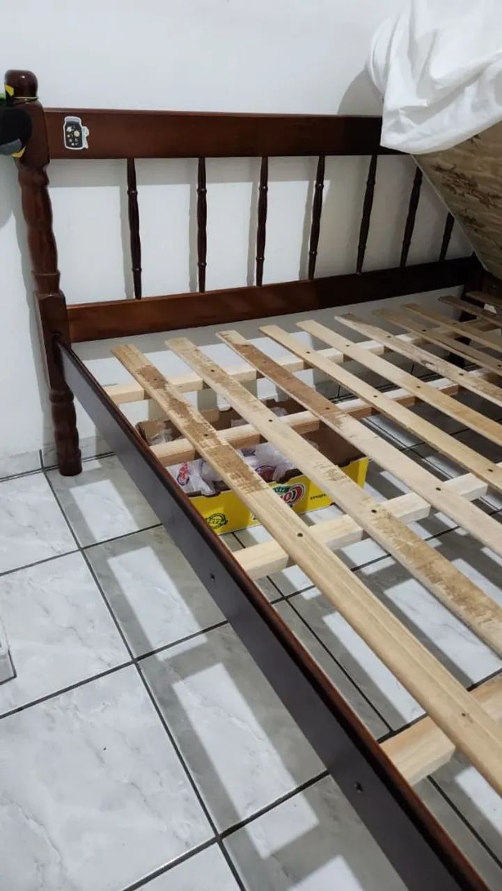 Cama casal com colchão - Foto 3