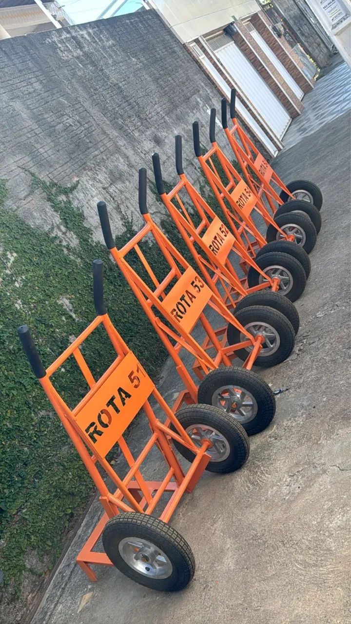 Carrinho Transporte Movimentação  - Foto 4