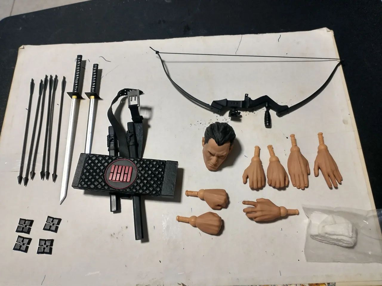Storm Shadow Sideshow 1/6 Gijoe tipo Hot toys  - Foto 3
