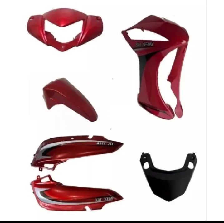 Kit carenagem jet sport Shineray 50cc  - Foto 5