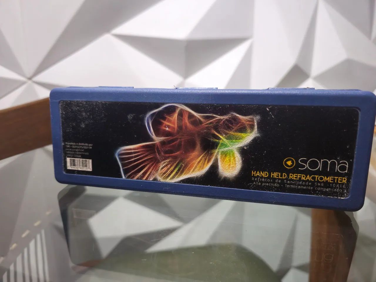 Refratômetro Soma o melhor para salinidade de água de aquário marinho  - Foto 3