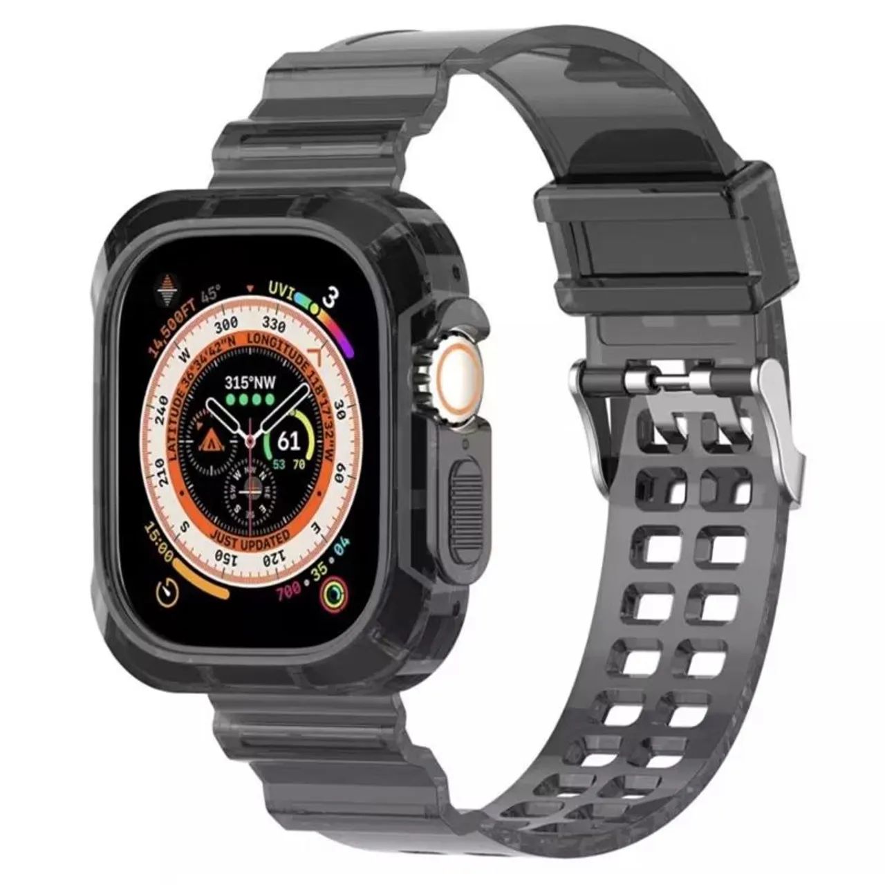 Case com pulseira para smartwatch de 49mm - Foto 6