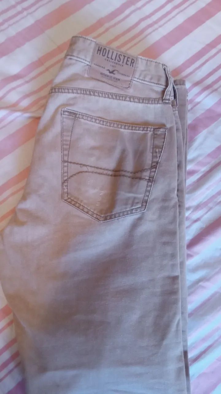Calça Jeans Hollister - 40 Slimt - Foto 5