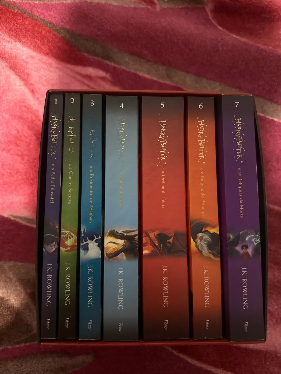 Box de livros Harry Potter 