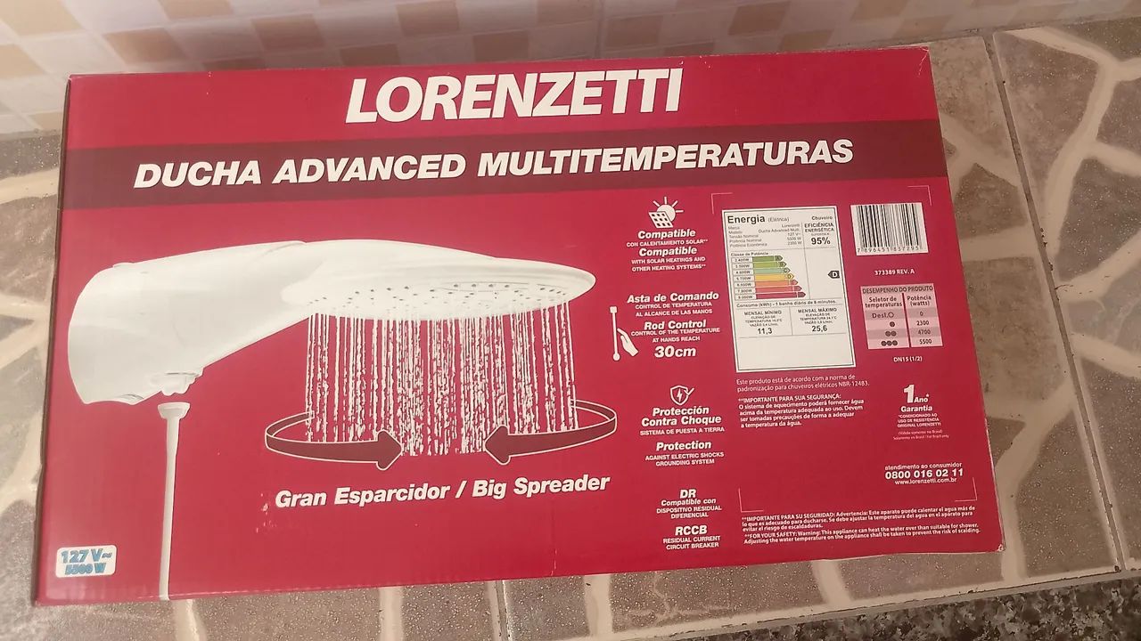 Chuveiro Lorenzetti 