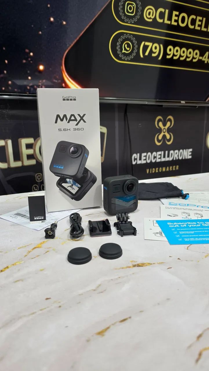 Câmera de Ação GoPro Max 360º - Foto 3