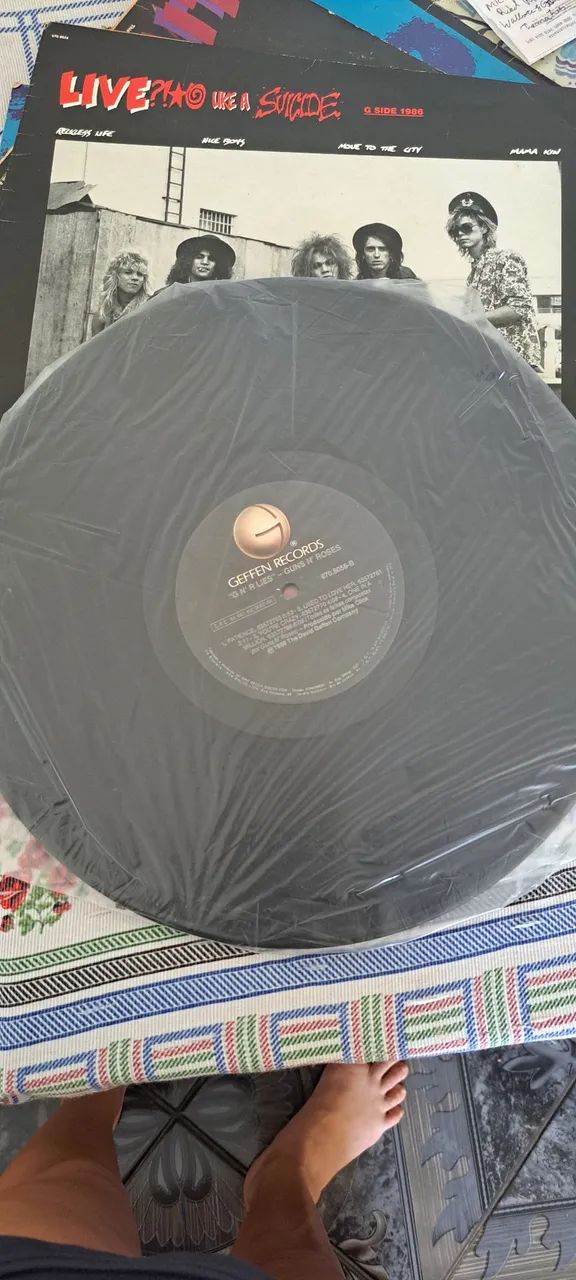  Disco de Vinil Original Guns'N Roses-Like A Suicide-EXPLOSÃO DE SOM - Foto 5