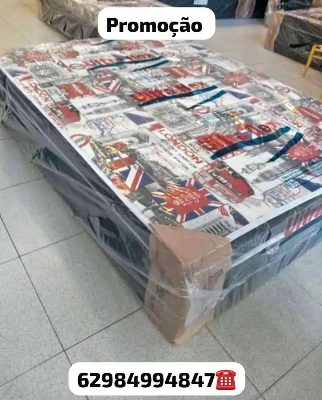 Cama box casal solteiro 
