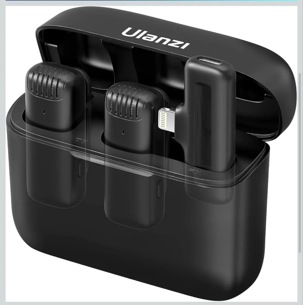 Microfone bluetooth Ulanzi J12 Lightning - Foto 2