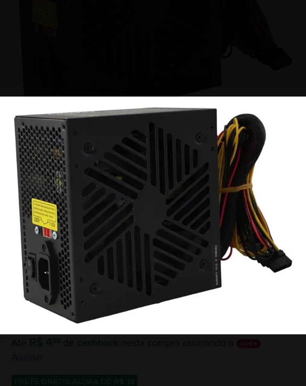 FONTE GAMER 750 WATTS  - Foto 5