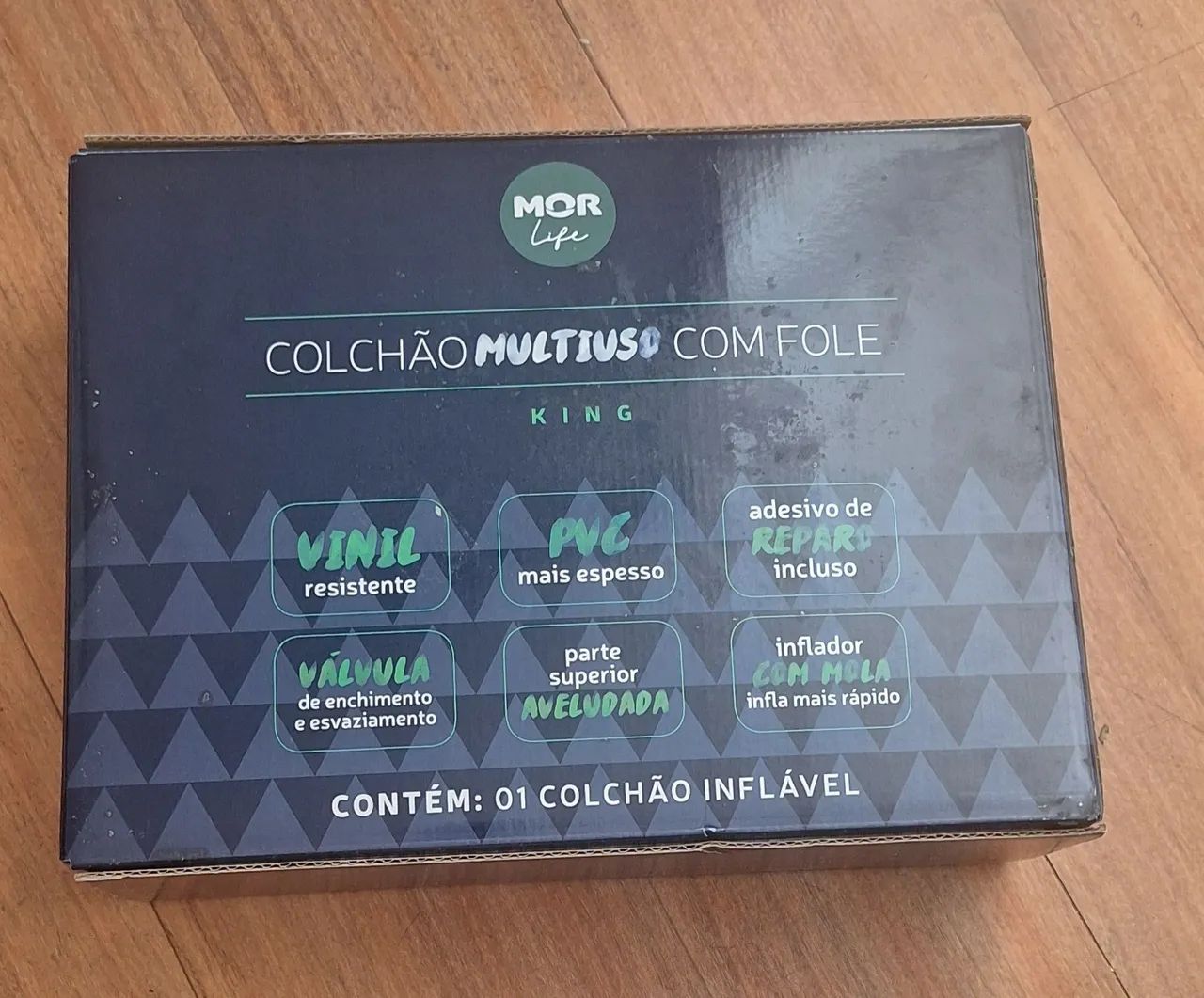 Colchão inflável King size Mor - Foto 2