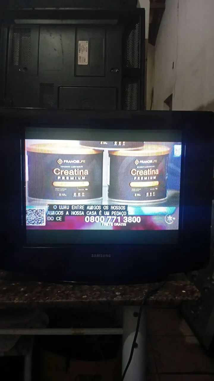 Tv sansung utislin tela plana com conversor e controle 21 polegadas  - Foto 5
