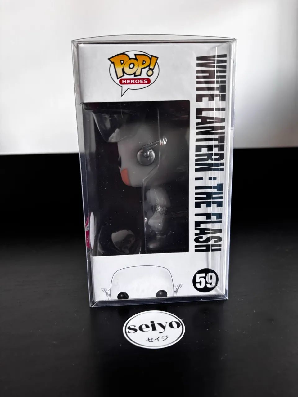 Funko Pop White Lantern The Flash 59 GITD Raro - Foto 4