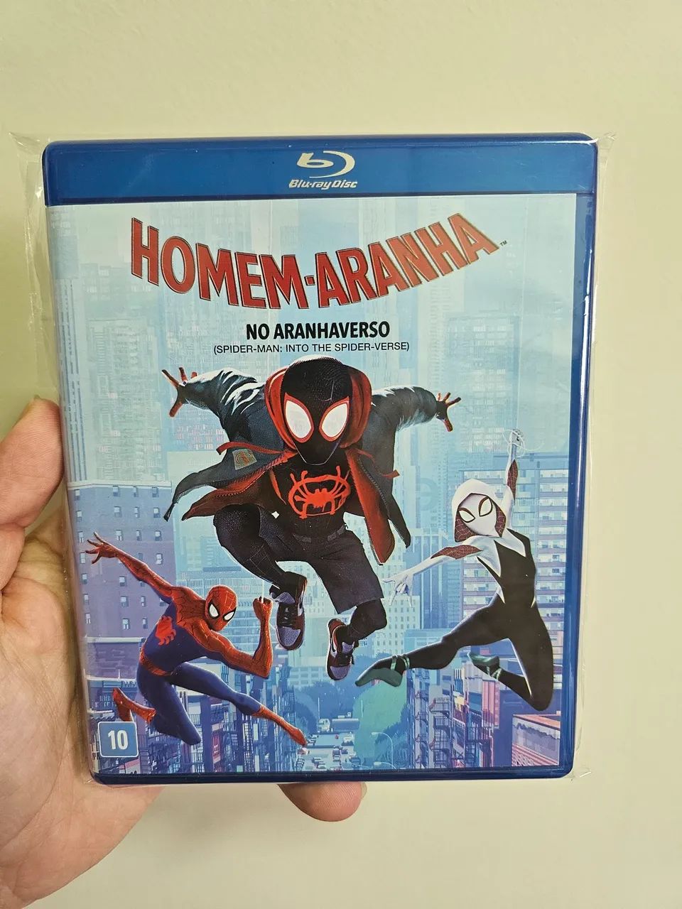 Homem Aranha no arranhaverso (Blu-ray) Raro