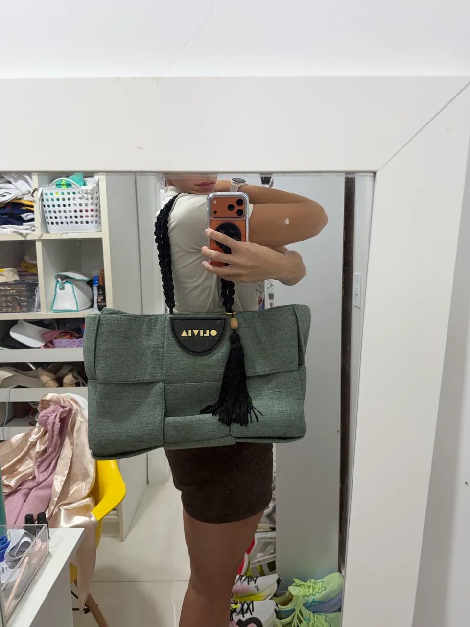 Bolsa grande Olivia conceito  - Foto 5