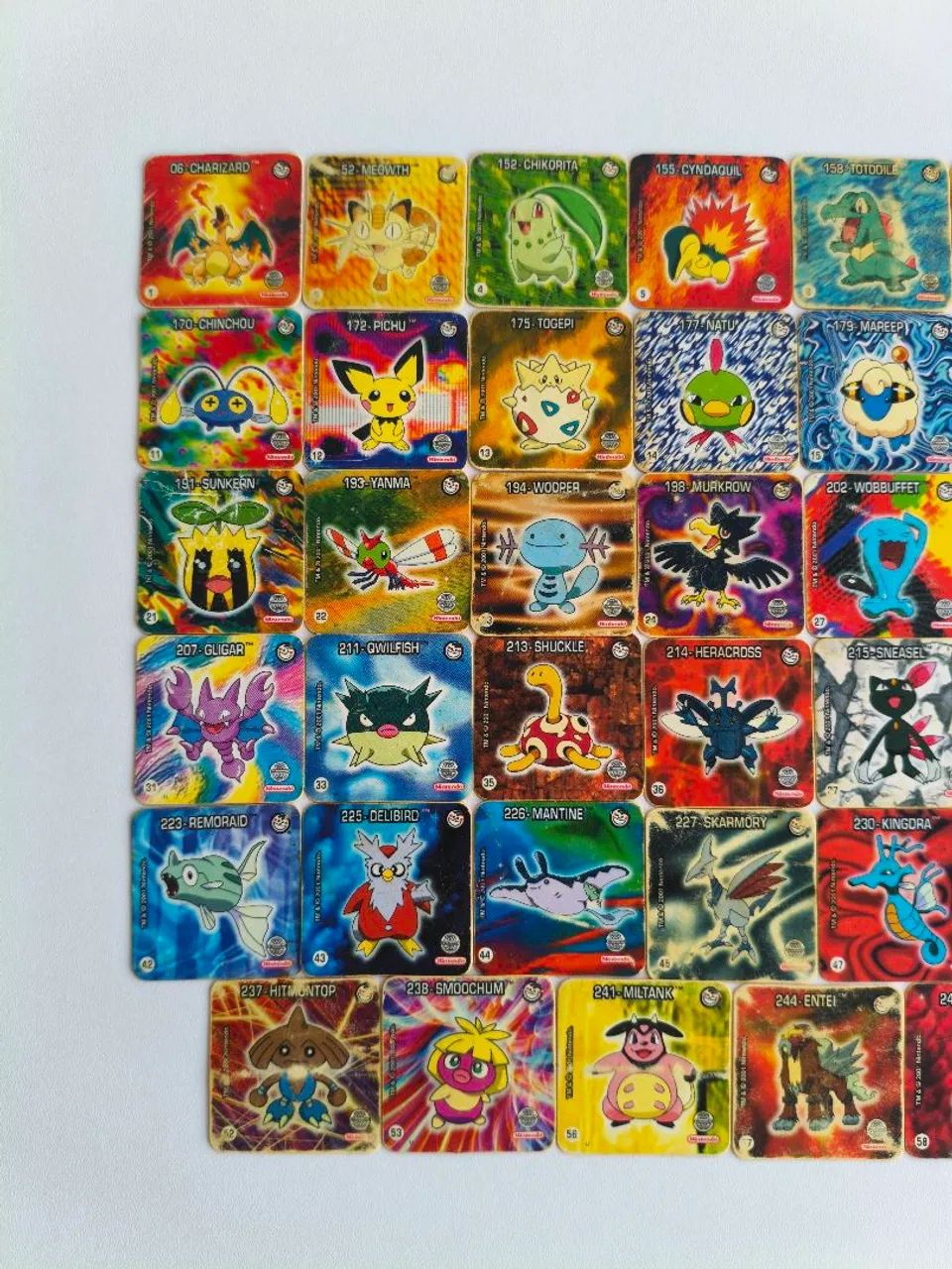 Pokémon Jo-Kén Tazos Elma Chips Originais - Hobbies e coleções