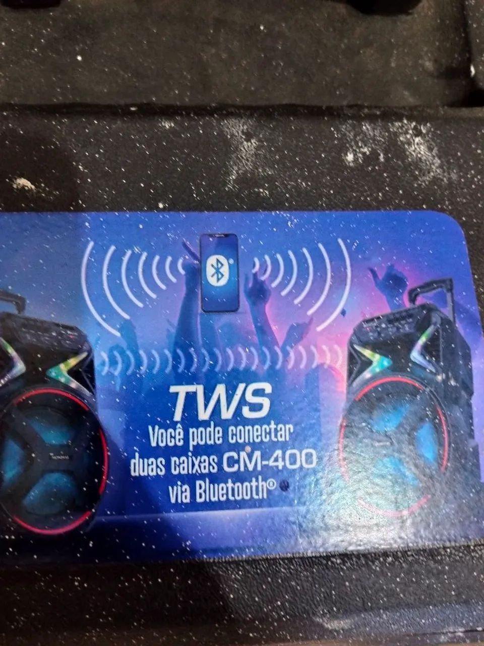 Caixa de som Mondial cm 400  - Foto 3