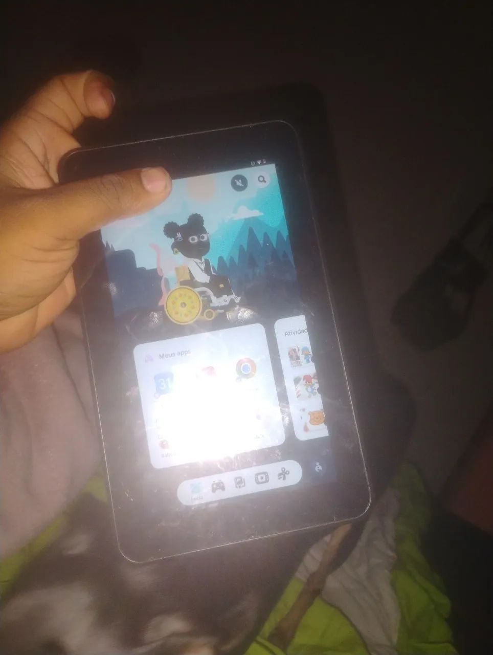 Tablet semi novo pra sair logo - Foto 3