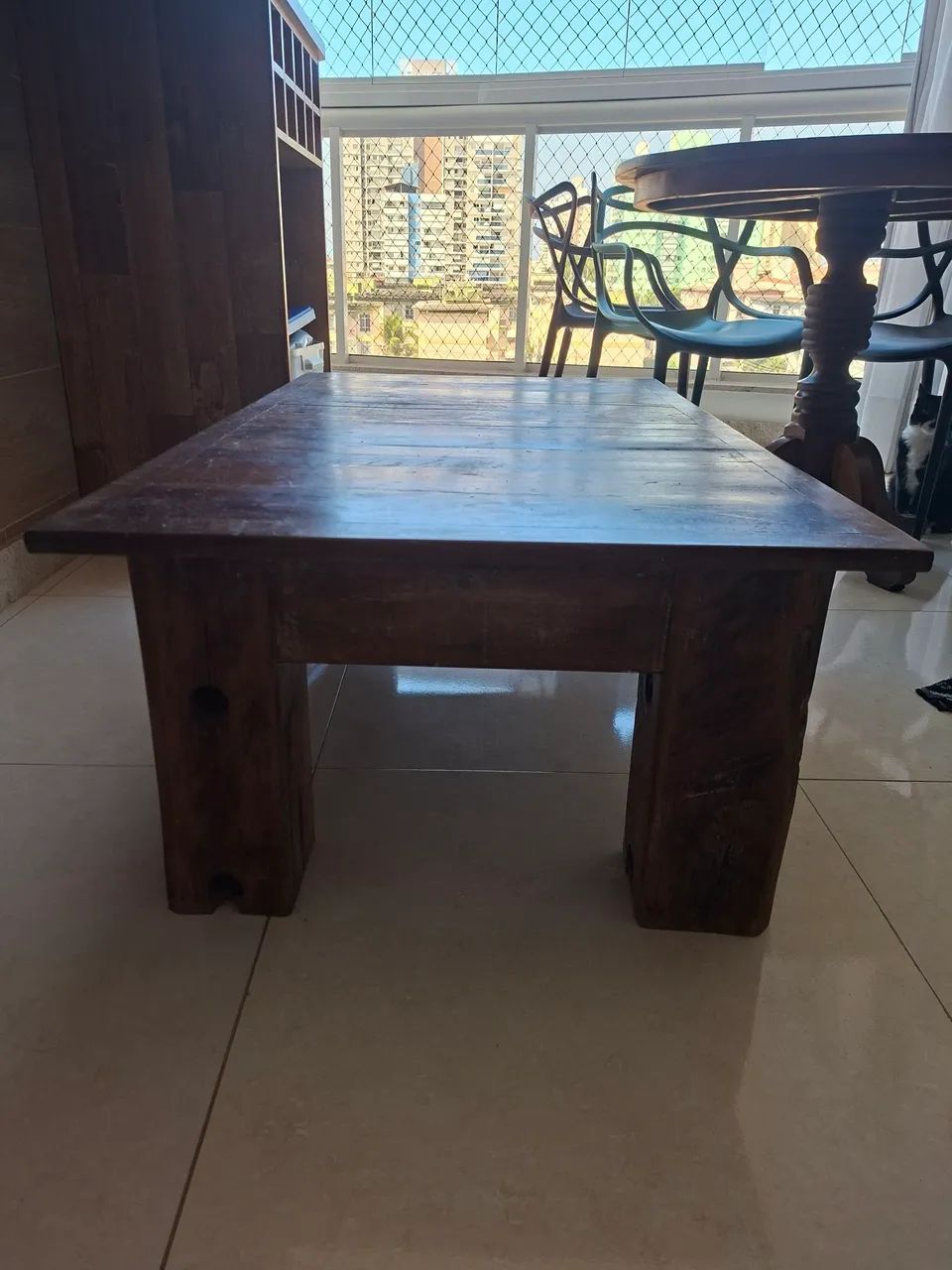 Mesa de centro- Madeira demolição  - Foto 3