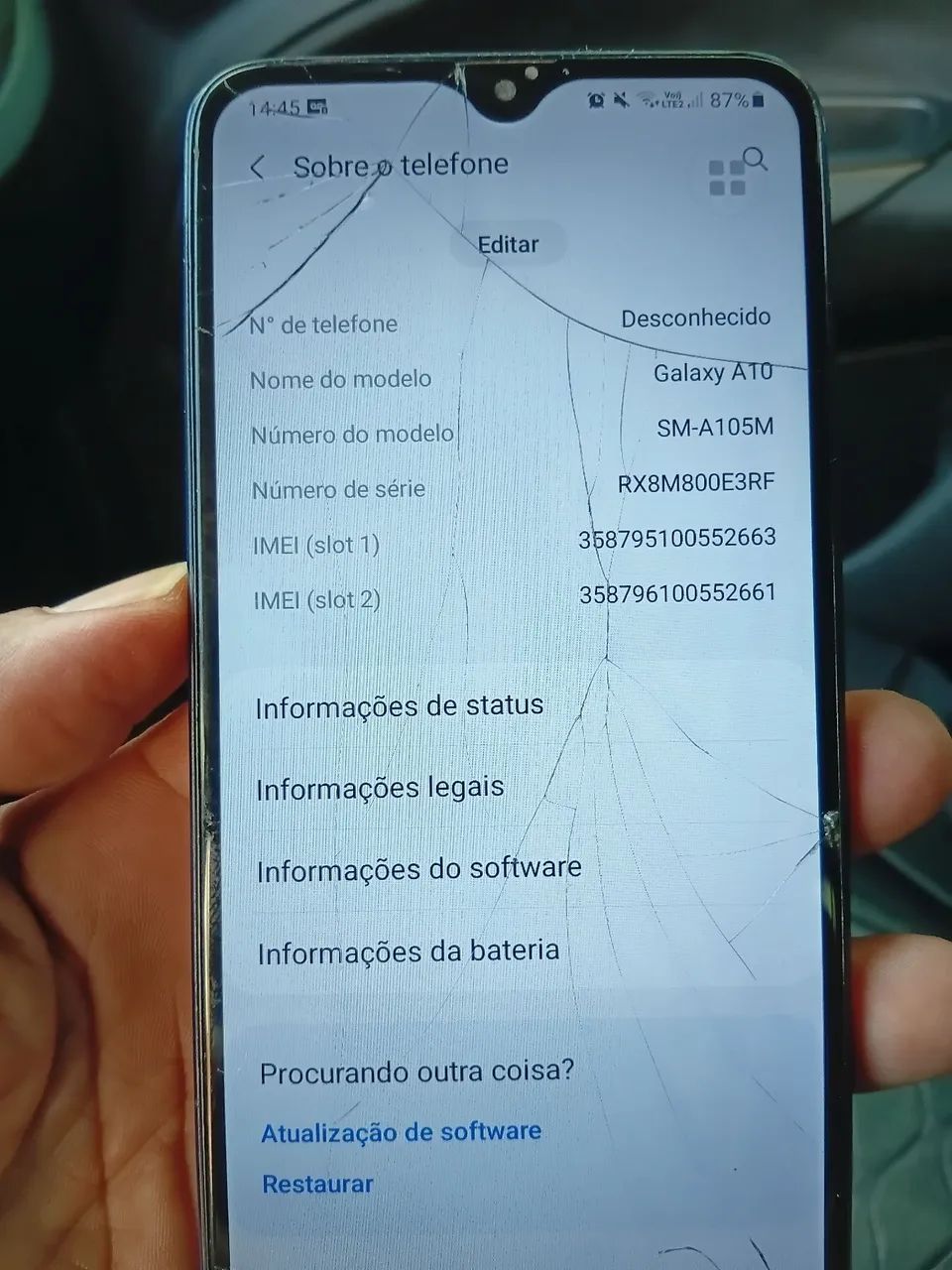 Samsung a10 - Foto 3