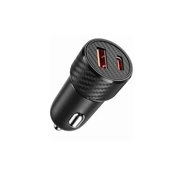 Carregador Veicular 3.4A com 2 Saídas USB e Tipo-C - Celark - Foto 3