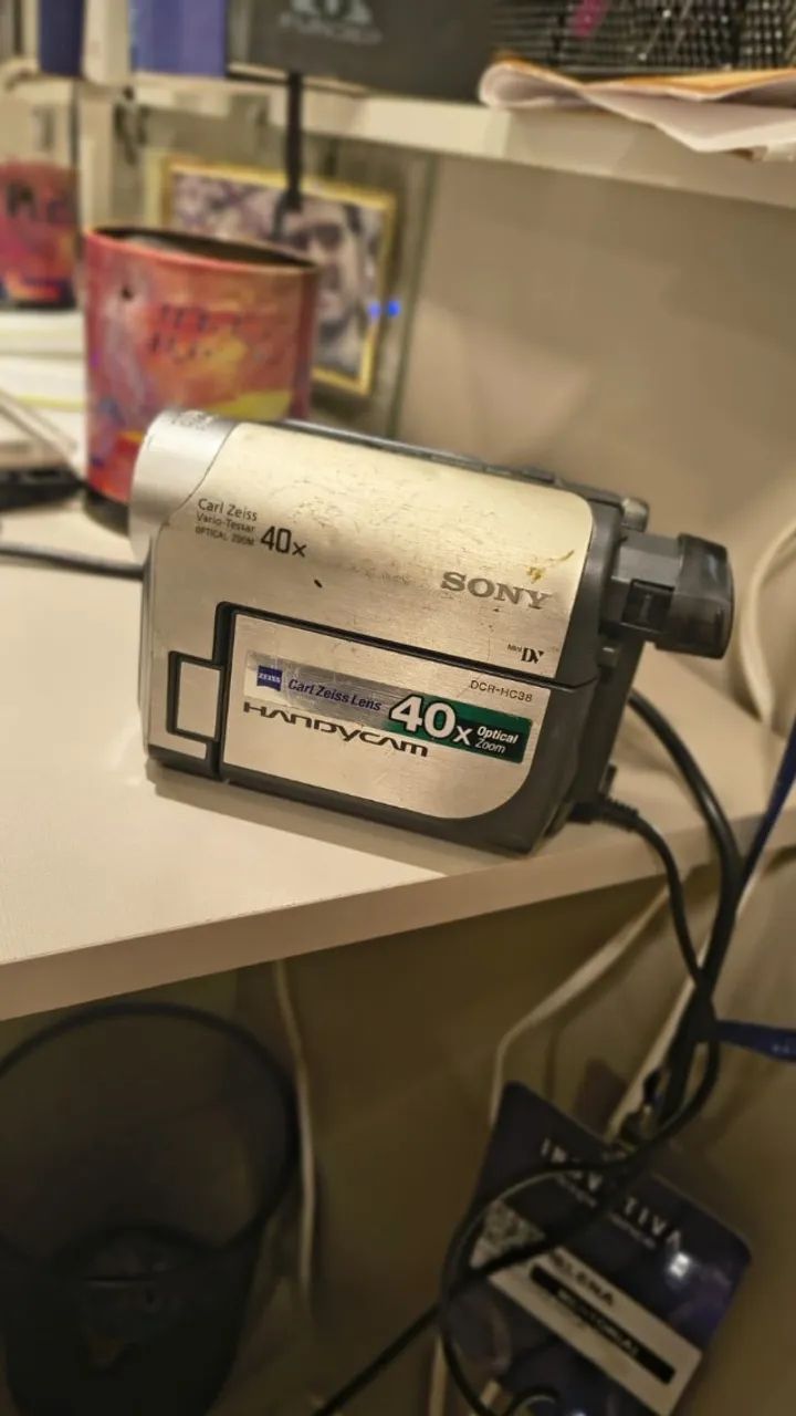 Filmadora Sony Zoom Óptico 40x nighshot plus - Foto 5