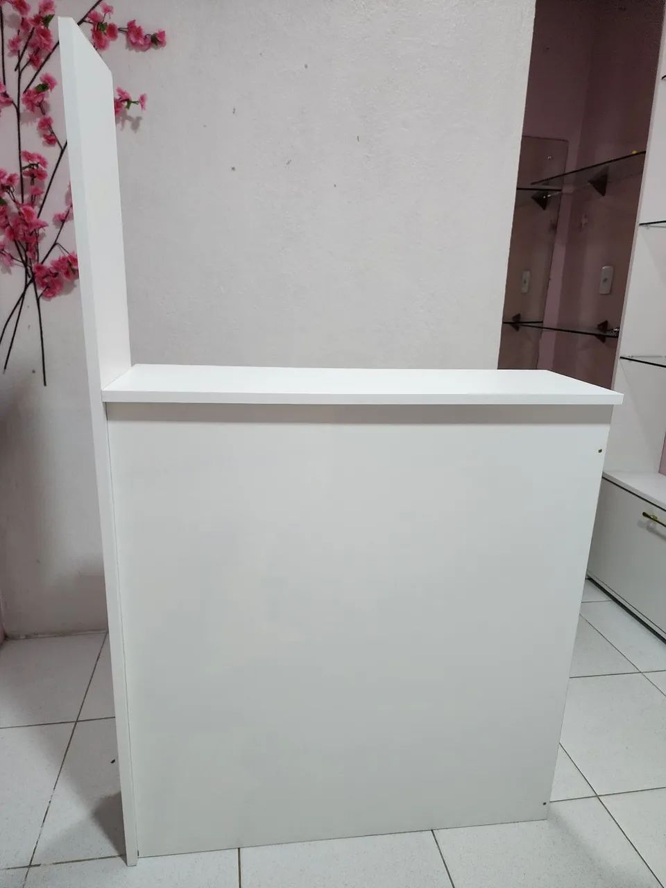 Balcão branco