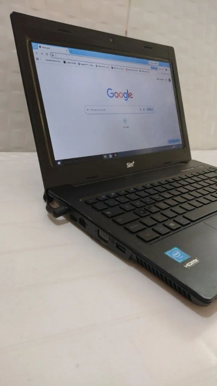 Notebook SIM+ DDR3 HDMI Windows 10 Pro Ativado 4G HD 320G