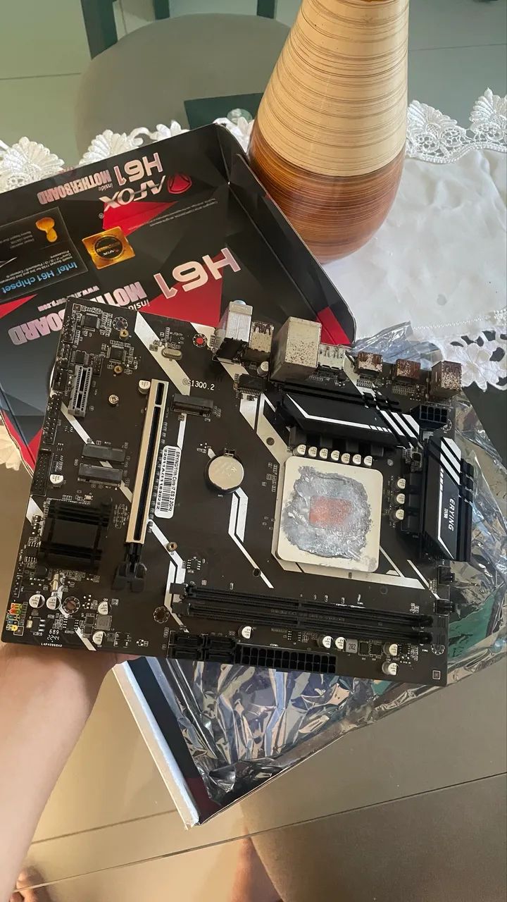 Processador i7 + Placa-Mãe AFOX H61 LGA1155  - Foto 4