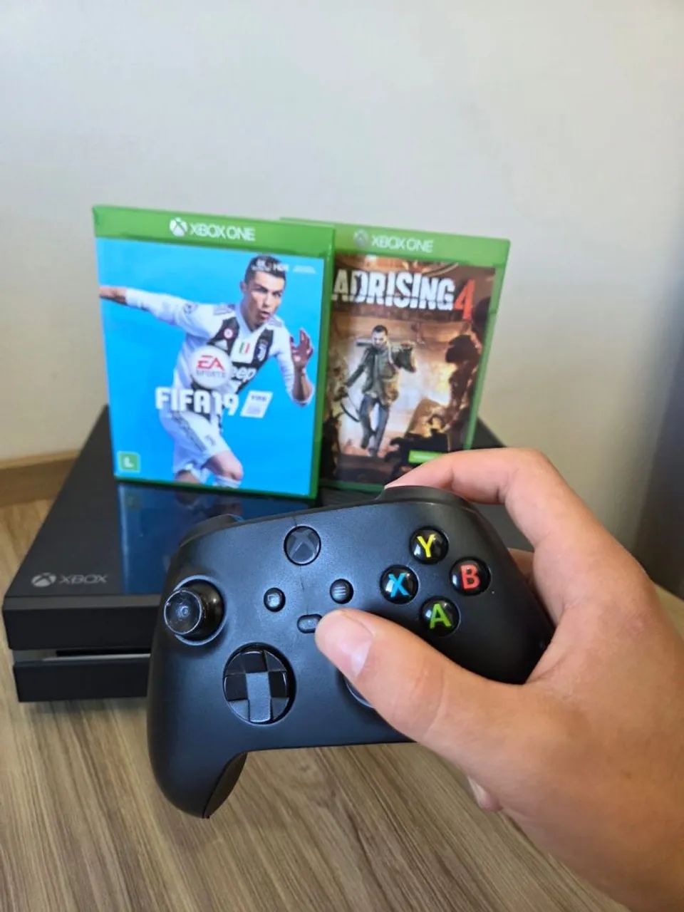 Xbox one com controle e jogos - Foto 4