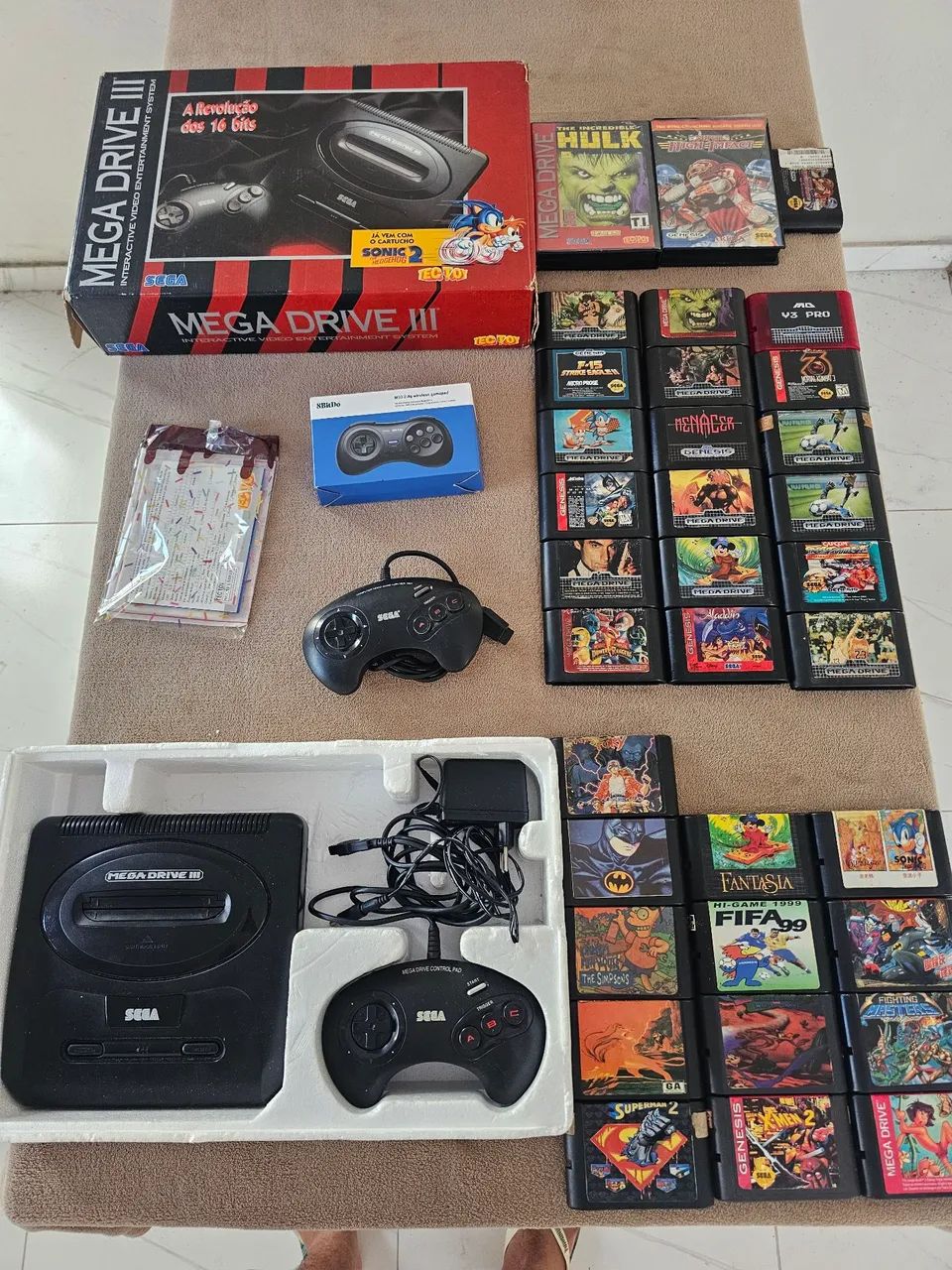 Mega Drive mais jogos  - Foto 2