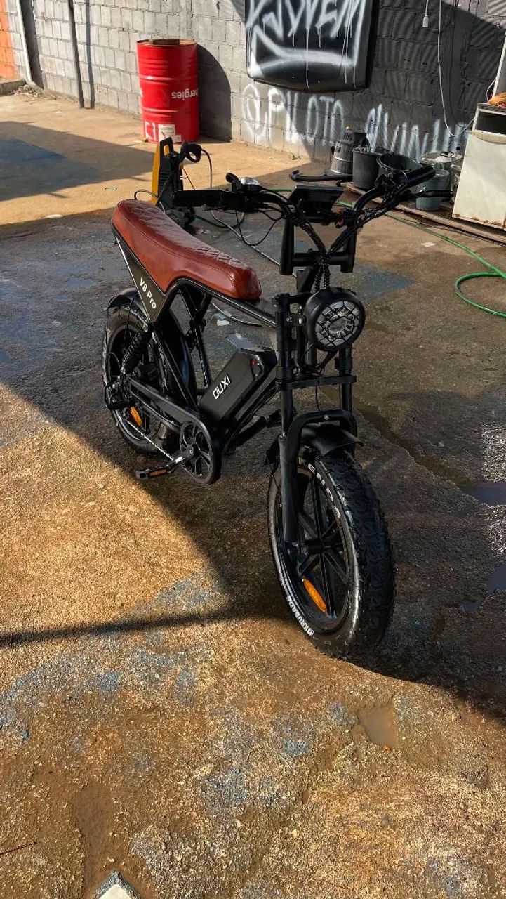 Bicicleta Elétrica V8 Pro 