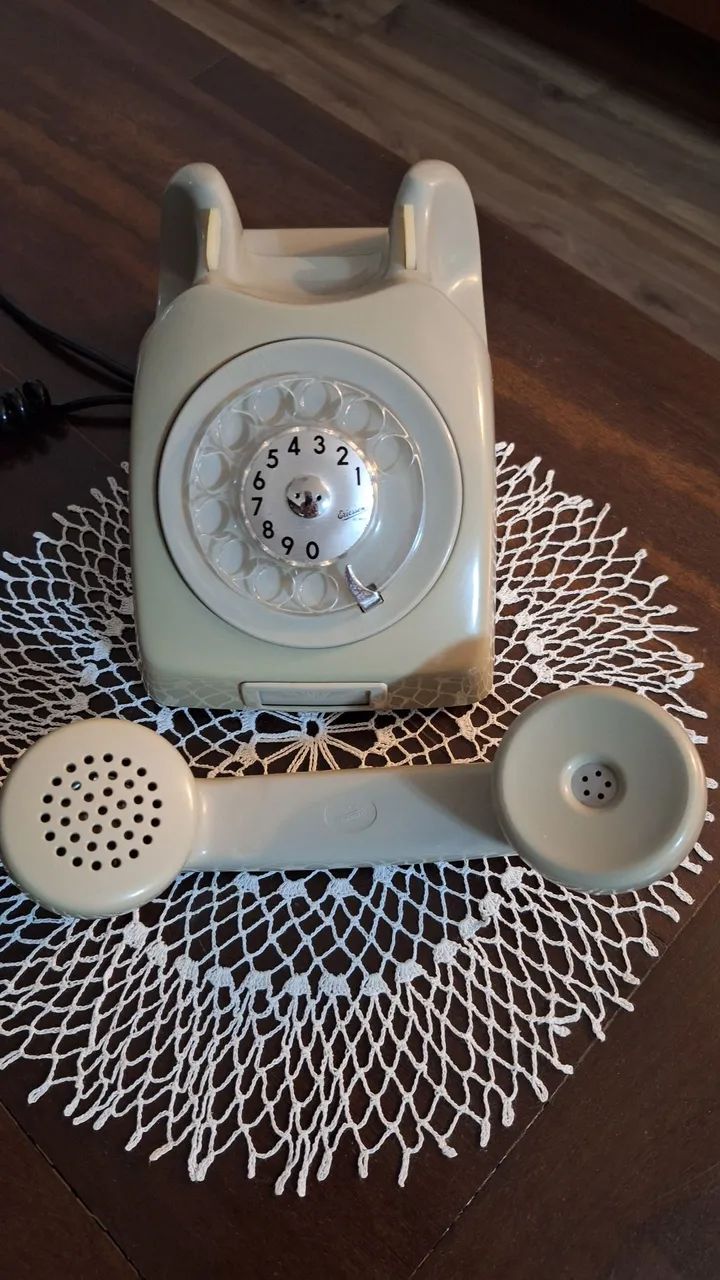 Telefone de disco Ericsson vintage - Foto 3