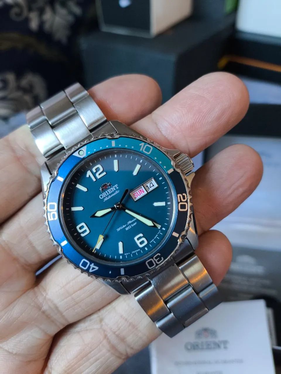 Relógio Orient Mako Kamasu III Automático - Foto 3