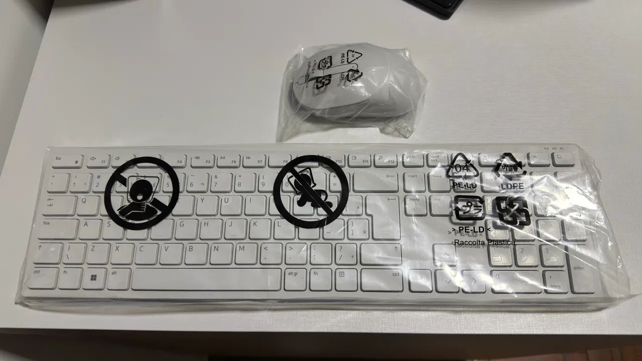 Teclado e Mouse Dell Pro KM5221W