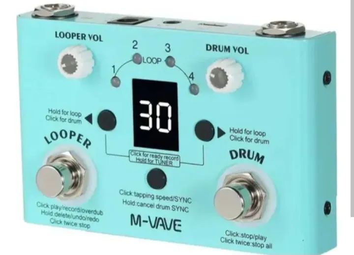 Pedal lost tempo (loop e bateria)